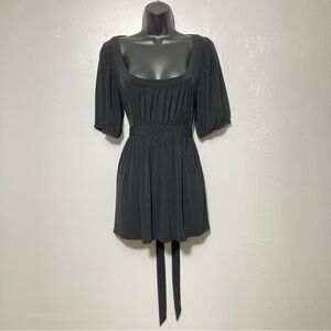 Y2K August Silk Milk Maid Style Top Puff Sleeve - Chic and Classic